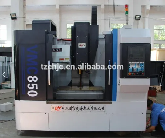 three axis VMC850 pin roller linear guide rail CNC Vertical machining center