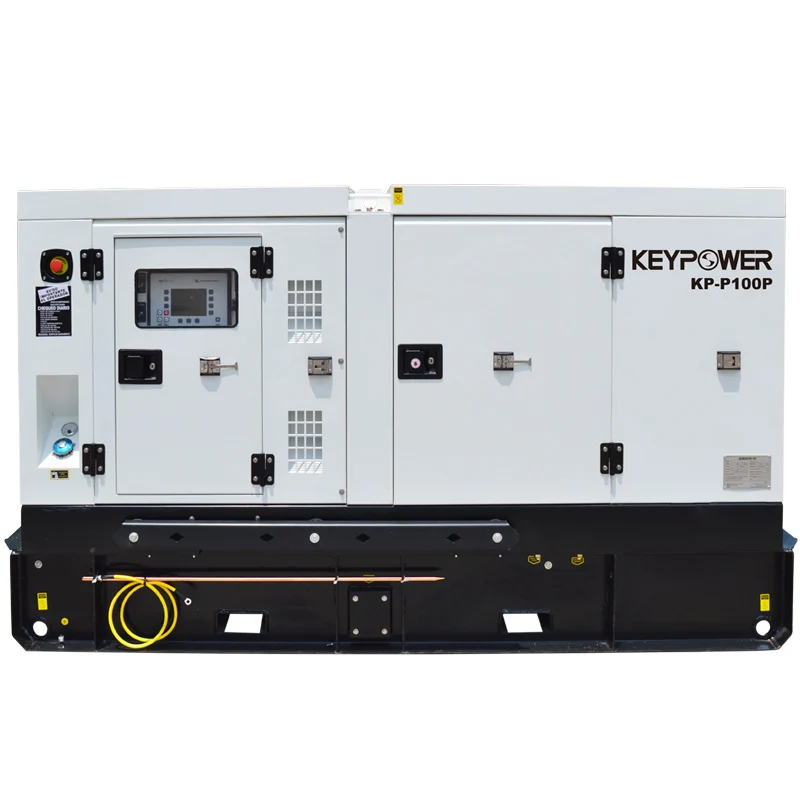 Keypower 500kva Diesel Generator Set with ATS, Sound Attenuated Enclosed Genset