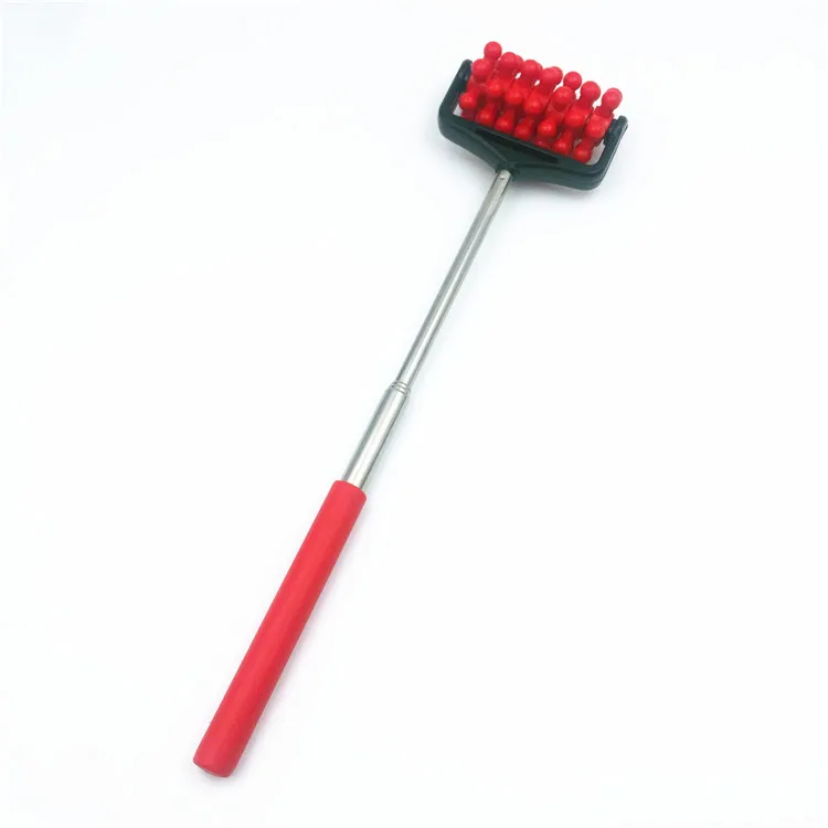 Stainless steel Telescopic Extendable roller massager back scratcher