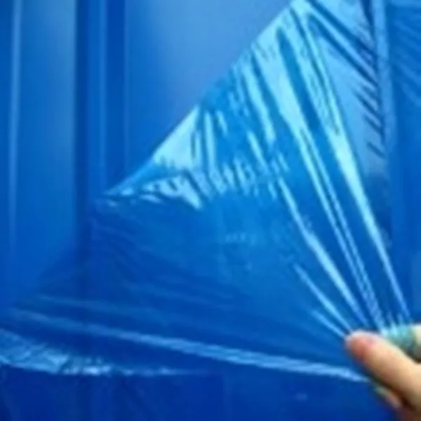 
PE Self Adhesive Covering Film with no residue glue on the surface 