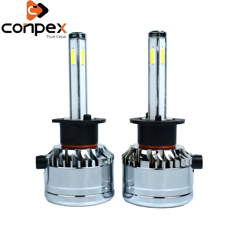 Conpex M4 4Sides H1 LED Car Headlight Bulbs
