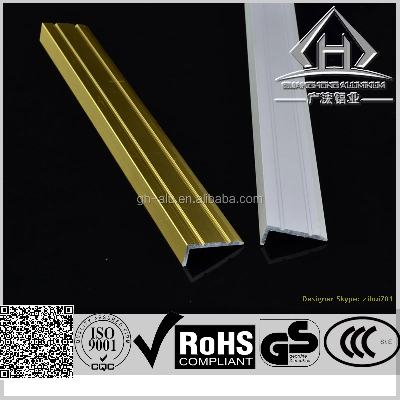 tile edge trim modern style metal corner profiles aluminium flexible stair nosing