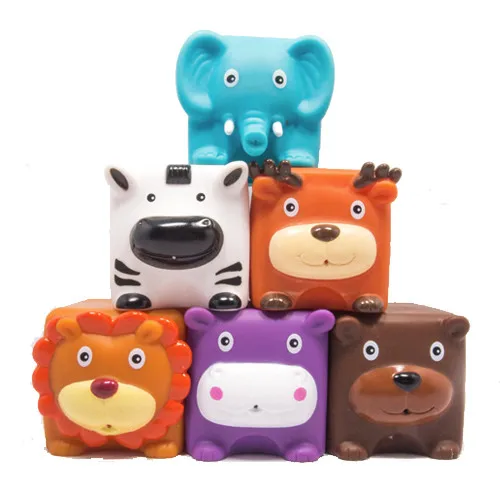 
Newborn Baby Cartoon Activity Cube Baby Toys Shape Early Learning Educational Gift Baby Toy Sets 