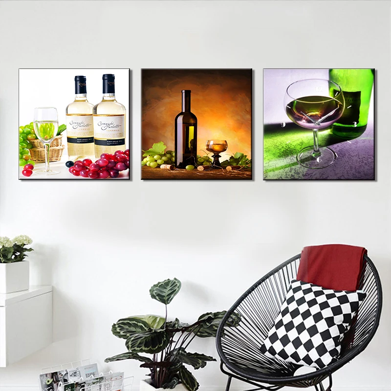 Modern Custom Canvas Picture Wall Clock Nature Picture Canvas Painting Large Wall Clock Wall CLOCKS Quartz Quartz Movement 50pcs