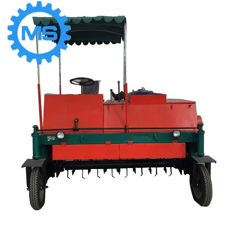
CE Approved EU Standard Organic Waste Compost Fertilizer Machine/ Compost Windrow Turner 
