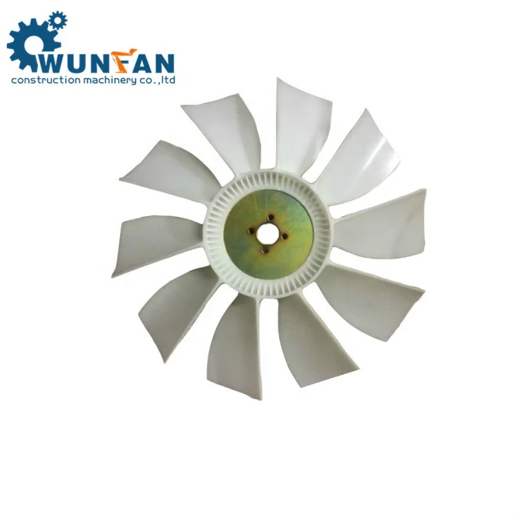 Excavator 6BT Engine Spare Parts 4931807 71NF240   Cooling Fan Blades