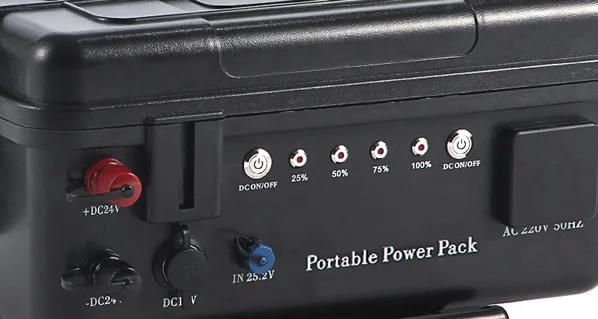 
3KW Military Portable Power Pack with Lithium battery with Built-in Charge Controller and Inverter 