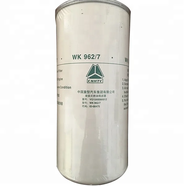 factory producing diesel fuel filter VG1560080012 for sinotruk howo WK962/7