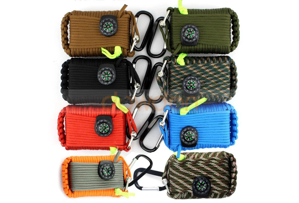 29 in 1 New SOS Survival Outdoor Survival Kit Emergency Gear for Camping Hunting Useful Hunting Tools