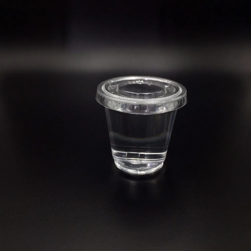 Одноразовая прозрачная чашка для дегустации домашних животных, 3 унции, для сока, напитков