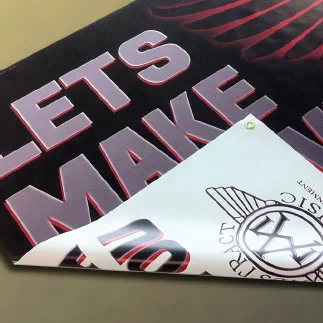 Double Side Printable Block out PVC flex Banner