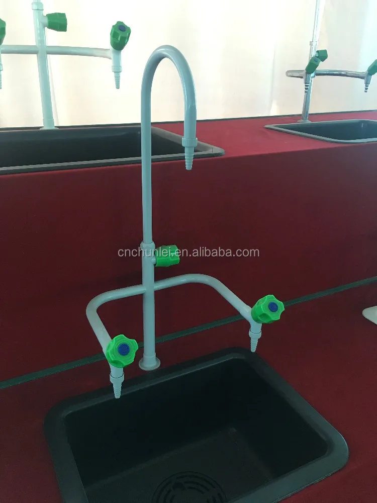 Three copper gray water tap