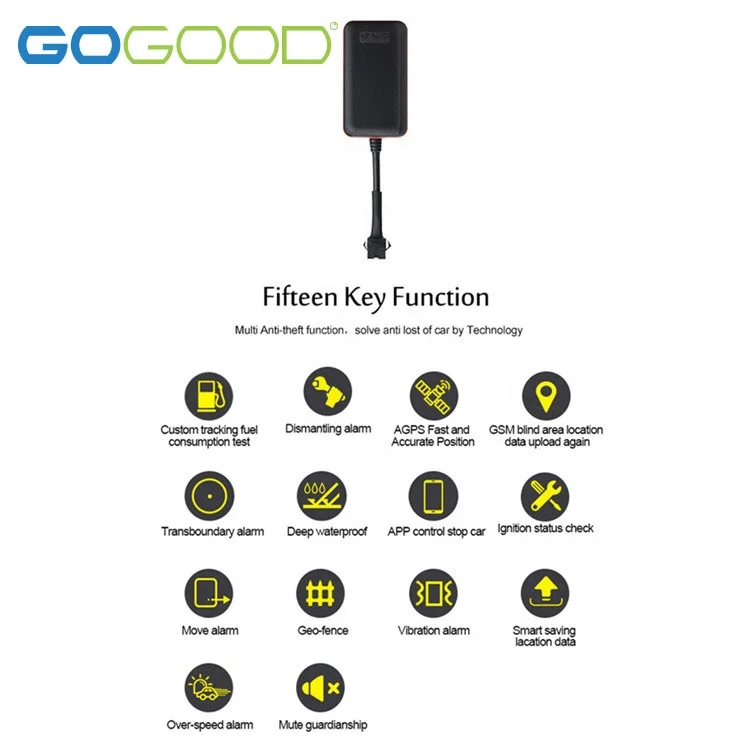 Factory direct sale small waterproof gps tracker Fuel checking 9-90V gps tracking car gps tracking device Hidden Motorcycle