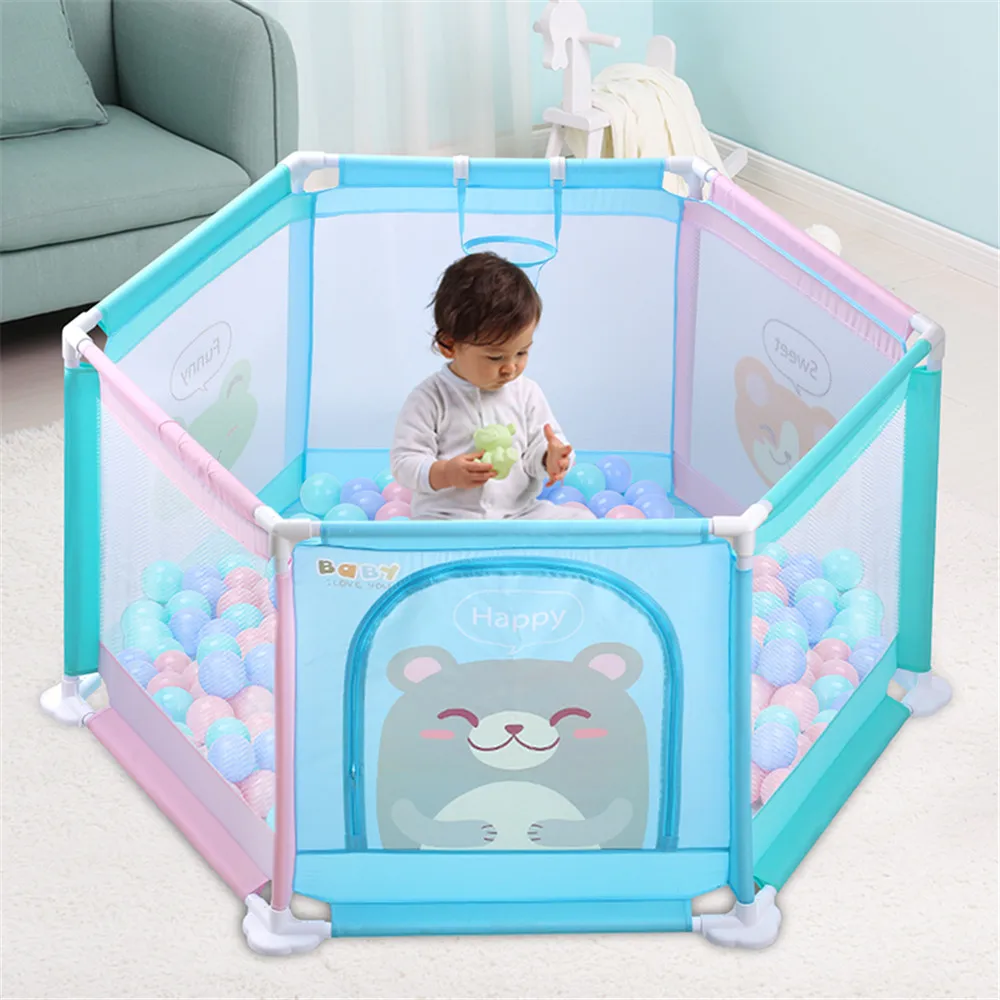 Best baby playpen from china european style outside soft foldable extra large playyard playpen for babies