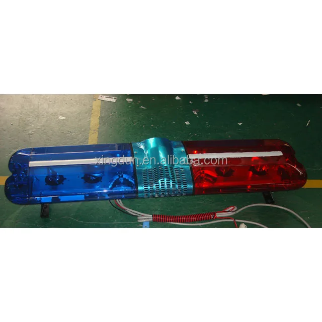
12v or 24v 48' halogen rotating emergency police beacon light bar TBD-GA-2000D 