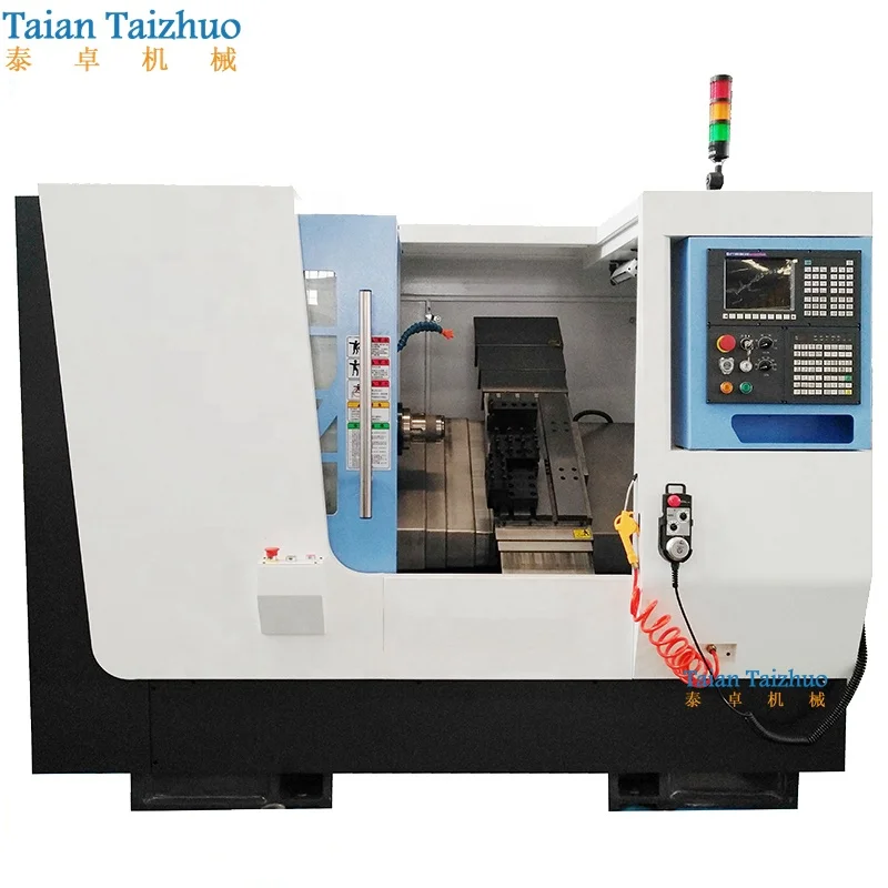 TCK40P Taiwan CNC Lathe Machine Price With Hydraulic Collet Chuck