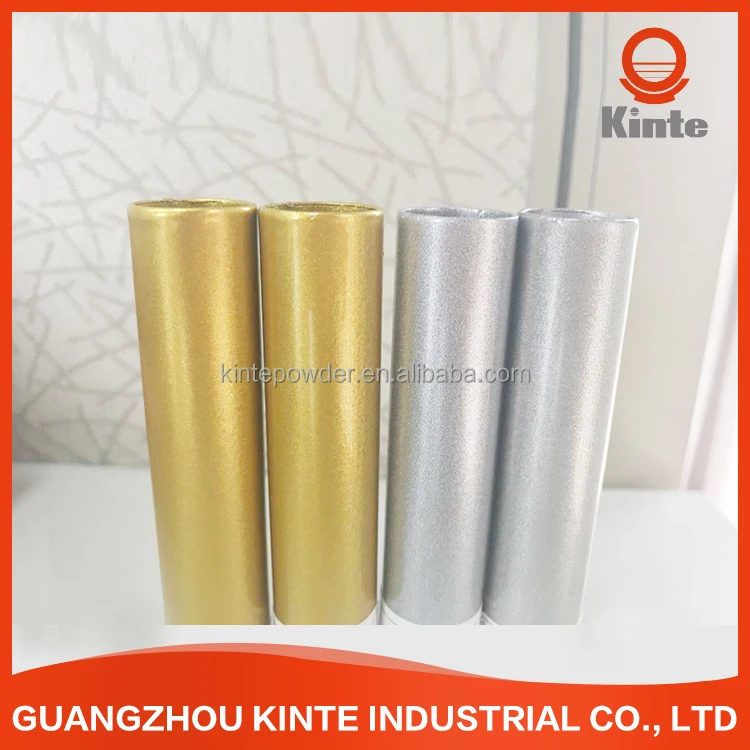 Bonding metallic Golden and Silver effect electrostatic powder coating