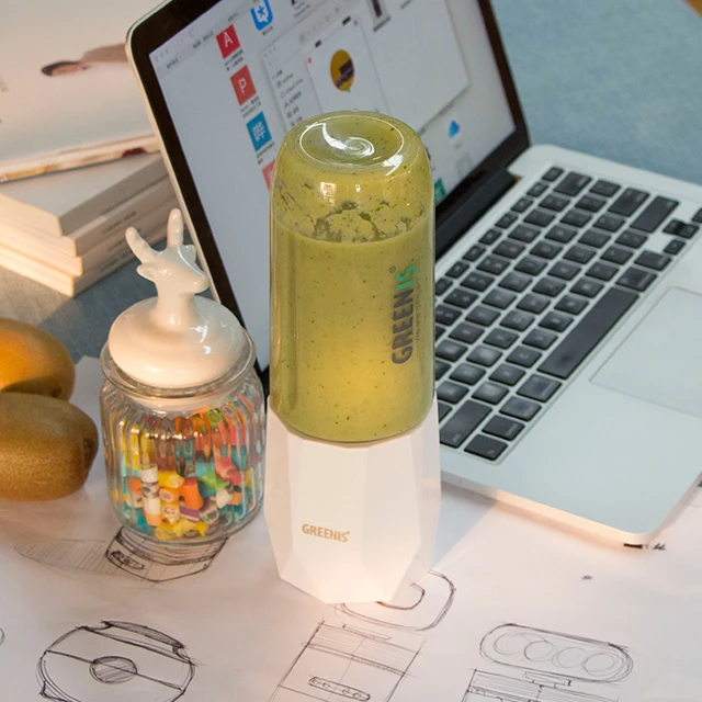  Мини-размер Ручная фруктовая добавка смеситель соковыжималка бутылка USB перезаряжаемые портативный