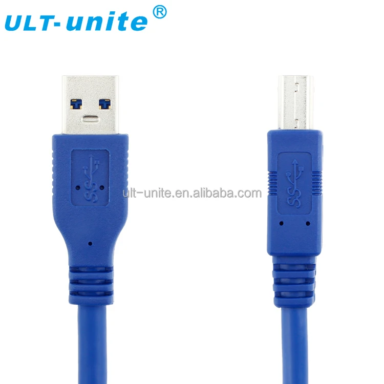 USB3.0 Мужчина НА Тип-B Мужской Кабель Синий OD = 6.0 мм L = 1.8 м
