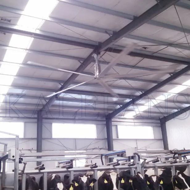  Супер размер HVLS 24FT тихий suntronix промышленный потолочный взрывозащищенный осевой