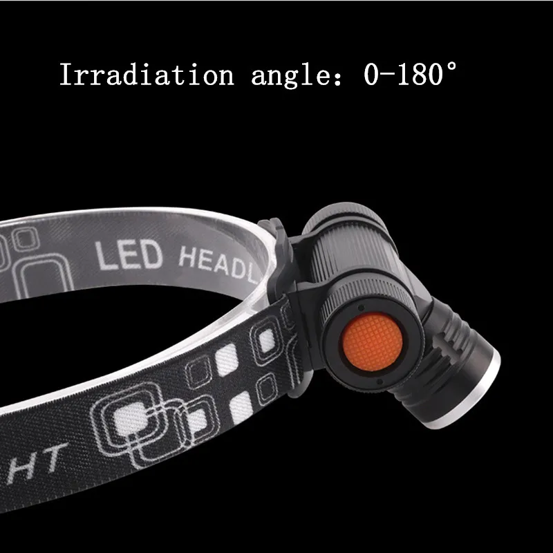 Мощный светодиодный налобный фонарь S0906 с USB-зарядкой T6 для велоспорта 3 режима фонарик кемпинга и рыбалки