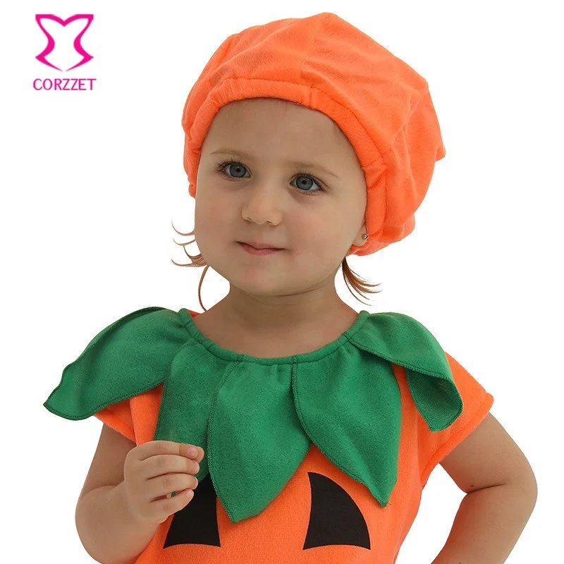Corzzet Baby Style Clothing Melon Cute Performance Attire Halloween Pumpkin Light Cosplay For Kids Vegetable Costumes For Kids