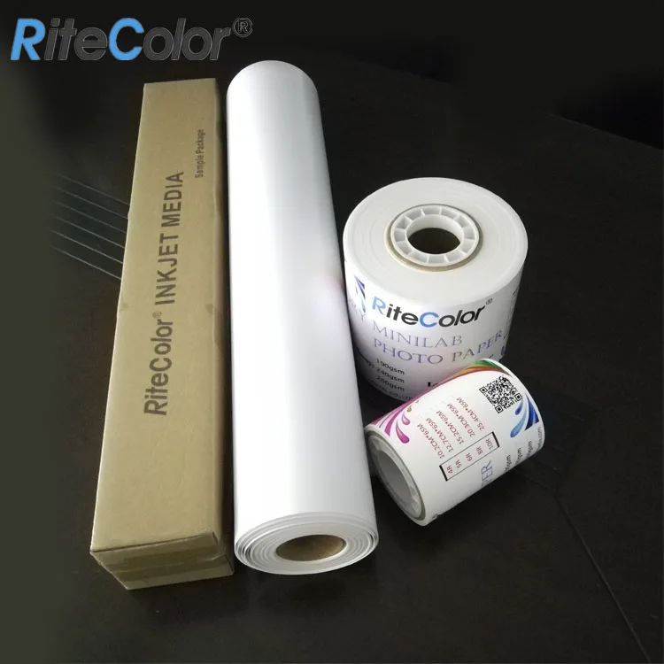 260 г/кв. М глянцевая шелковая радиоуправляемая широкоформатная фотобумага рулон