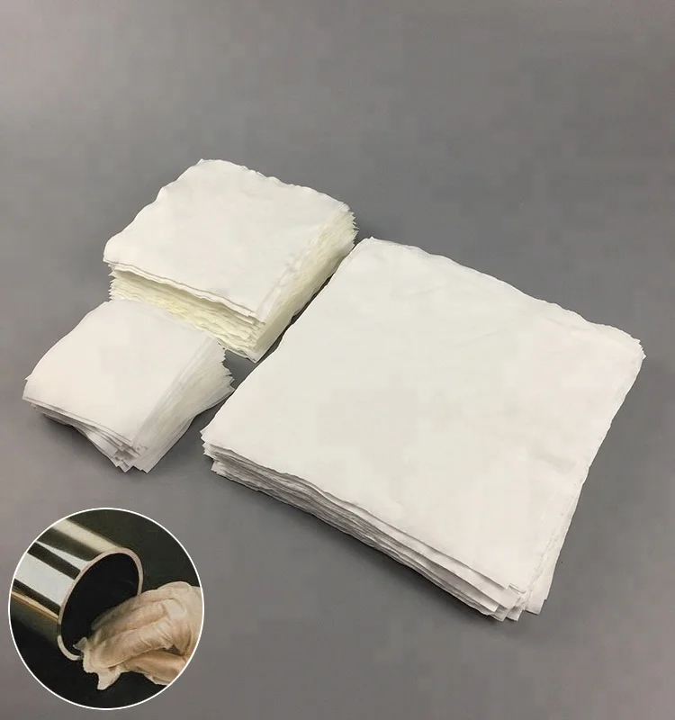 Disposable 9x9inch Laser Cut Class 100 Lint Free Semiconductor Cleaning 100% Polyester Cleanroom Wiper Cloth