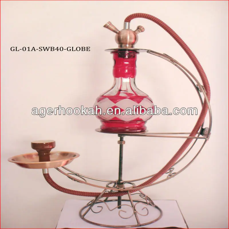 
Ager wholesale glass nargile hookah 