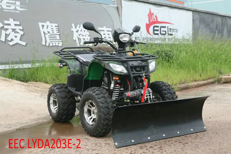 квадроциклов 250cc еэс quad велосипед с снегоочиститель
