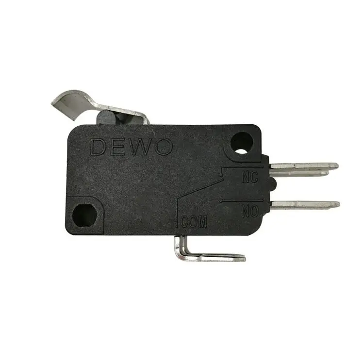 Lever 6 pin 16a 125v 40t125 double connect micro switch