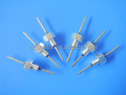 Sealed bushing mount Feed through emi rfi filter