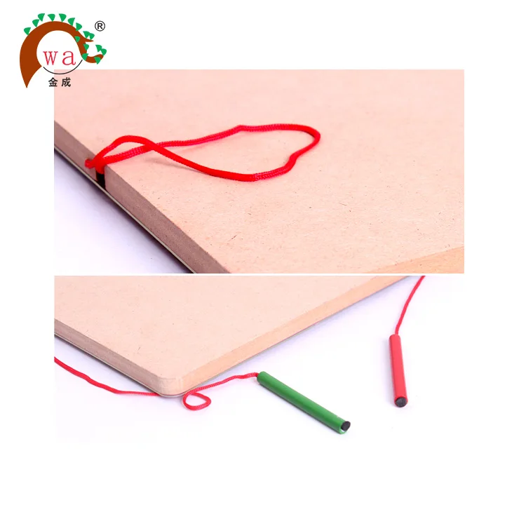 Children Wooden Intellectural Development Maze Toys with Magnetic Pen Good for Parent-Child Interaction