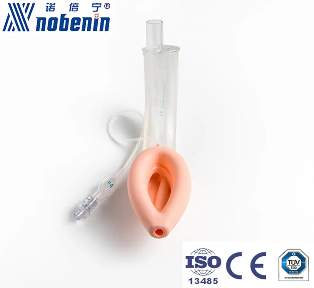 
Disposable double lumen laryngeal mask airway and curved silicone lma for anesthesia 