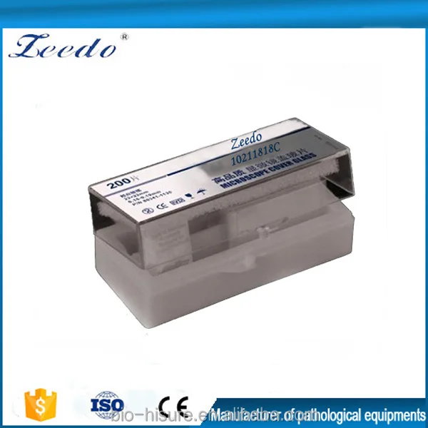 Патология и гистология микроскопа покровное стекло box