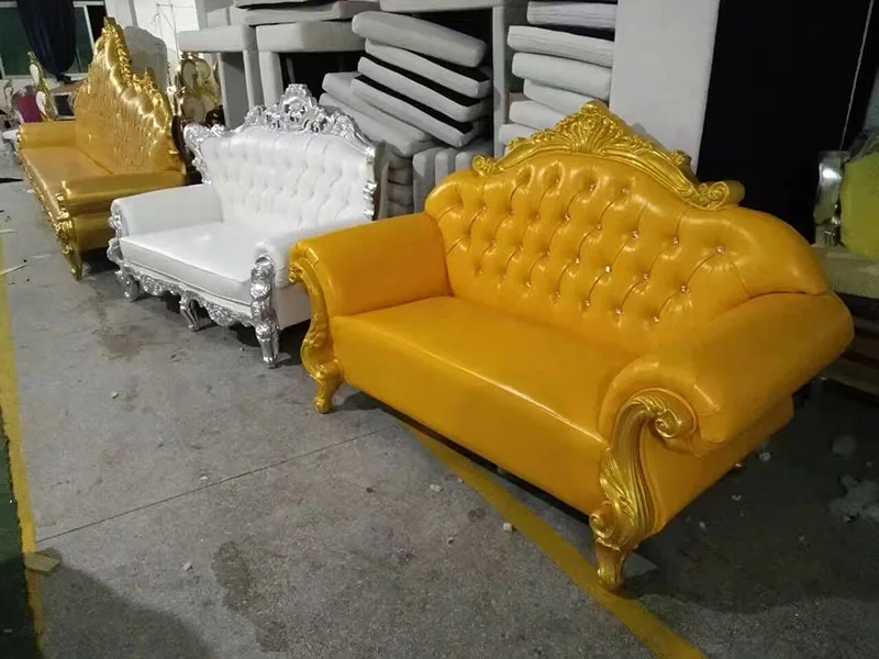 2019 European-style Living Room Modern Royal Throne PU LEATHER Sofa