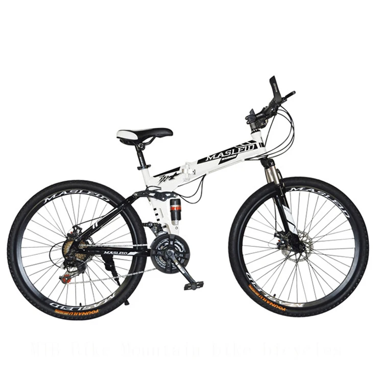 Best sale china bikes mountain bicycle with disc-brake / full suspension folding MTB  / folding bicycle
