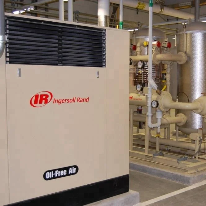 Ingersoll Rand Sierra Oil-Free L125 L150 L200 L250 two stage Screw Air Compressors 90-150kW/125-250hp 60hz air water cooled