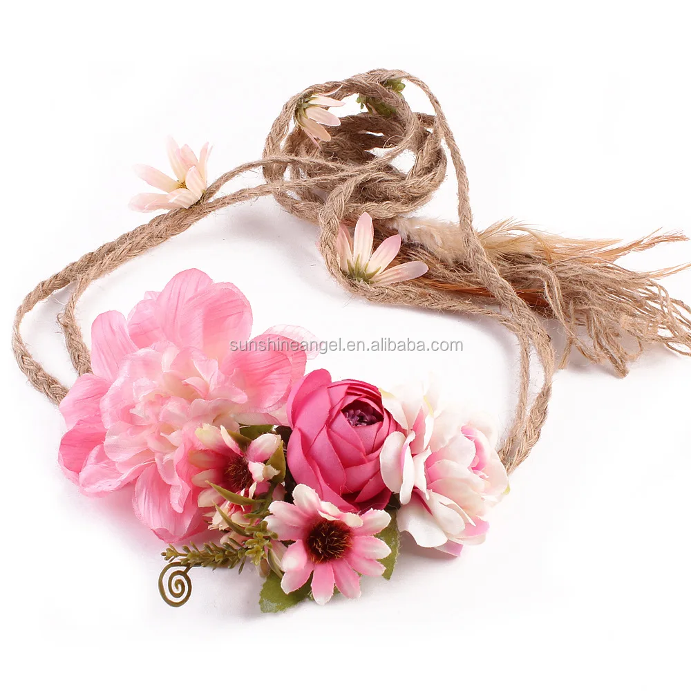 
New Beach Wedding Photography Flower Bride Hair Accessories 