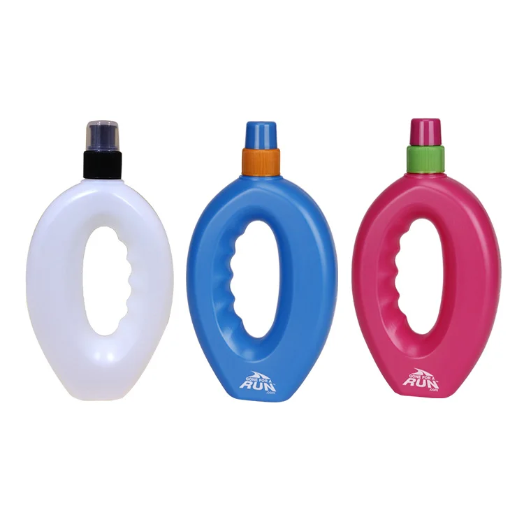 Professionally produced food grade BPA free hand-held sport running water bottle