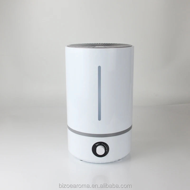 Top filling water PP material 6L cool mist ultrasonic humidifier