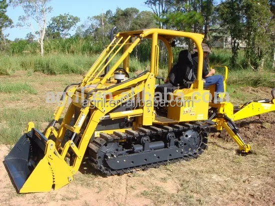 Australia style multifunctional track crawl tractor mini farm dozer with shuttle shift