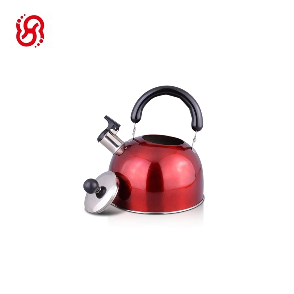 Stainless Steel Whistle Kettle Use for Cooker and Gas Metal Camping Teapot &Coffee Whistling Kettle