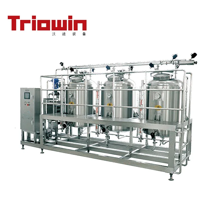 Industrial dairy cream processing line making machine equipment