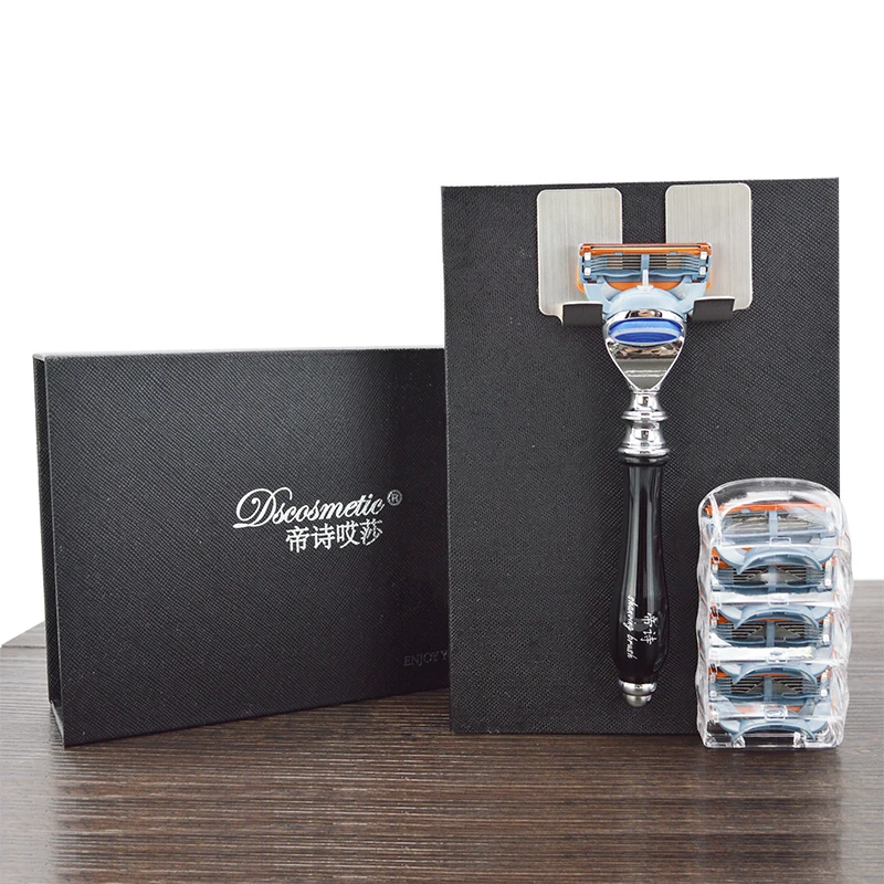 Dishi mens Classic Shaving Razor with Ivory Handle