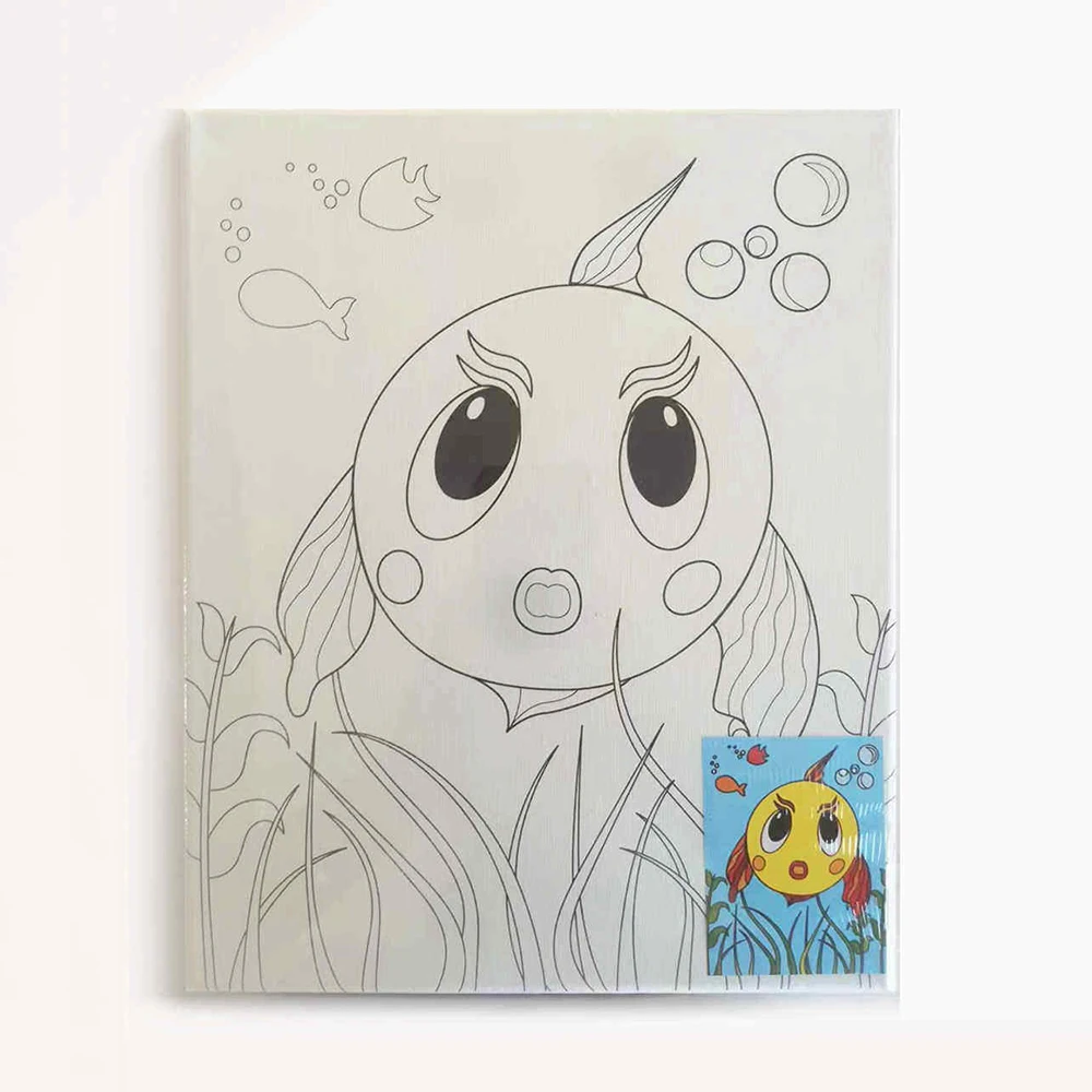 Choose Design Young Artist Kids Canvas Painting Set 30x24CM