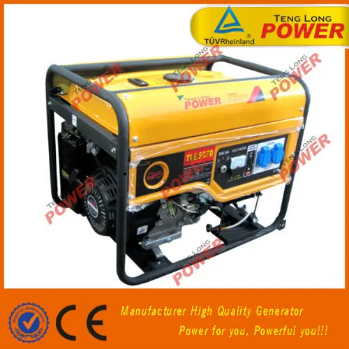 5KW High Quality 400V Gasoline Generator 3 Phase