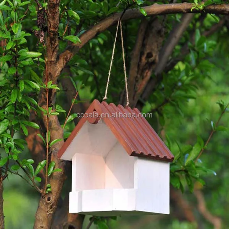 Artificial Wooden Bird Nest Box For Protecting Small Animals
