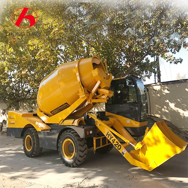 Large site equipment weight loaded concrete truck cheap concrete mixer