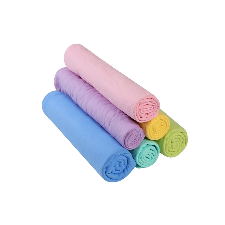 PVA Multi-color Chamois Cloth For Car Cleaning